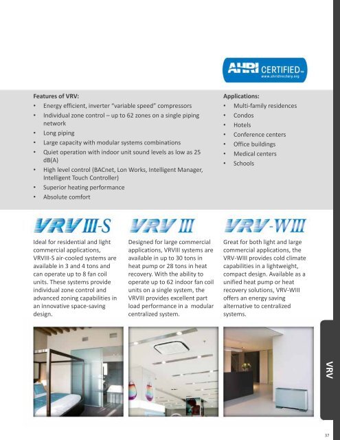 General Product Catalog - Daikin AC