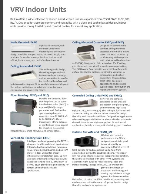 General Product Catalog - Daikin AC