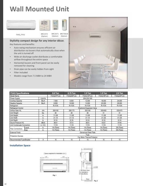 General Product Catalog - Daikin AC