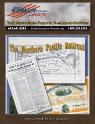 The Northern Pacific Railroad System - Scott J.Winslow Associates