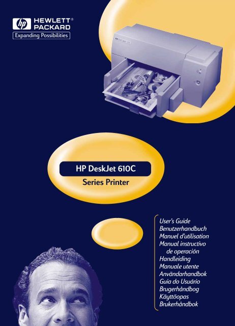 Drucker der Serie DeskJet 610C Benutzerhandbuch - Hewlett Packard