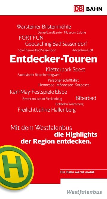 Entdecker-Touren - Westfalenbus