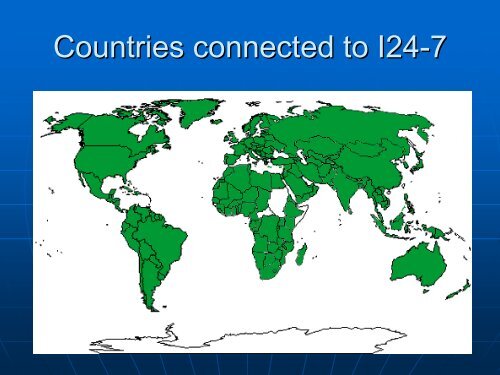 Interpol AFIS service - NIST Visual Image Processing Group