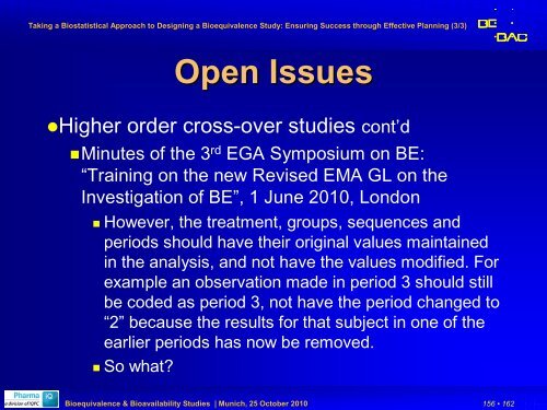 Part III - BEBAC â¢ Consultancy Services for Bioequivalence