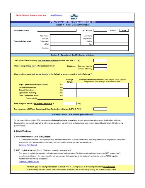 OCRA Form - v 5.1 - 2009.09.01