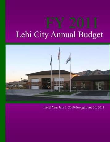 2011 Budget Doc-Final.pdf - Lehi City