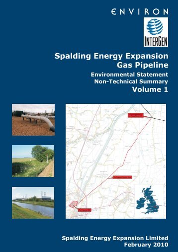 Spalding Gas Pipeline NTS Feb 2010.pdf - Institute of Environmental ...