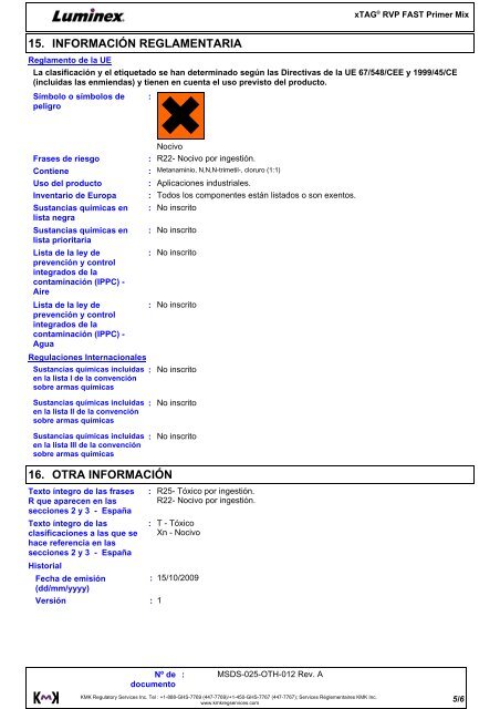 11 INFORMACI N TOXICOL