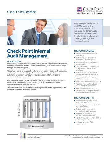 Check Point Internal Audit Management