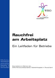 Rauchfrei am Arbeitsplatz - Move Europe