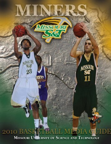 2010-11 Men's Basketball Media Guide - Missouri S&T Athletics