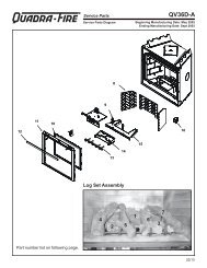 Ashley Wood Stove Parts Cross Reference for all Ashley Wood Stoves