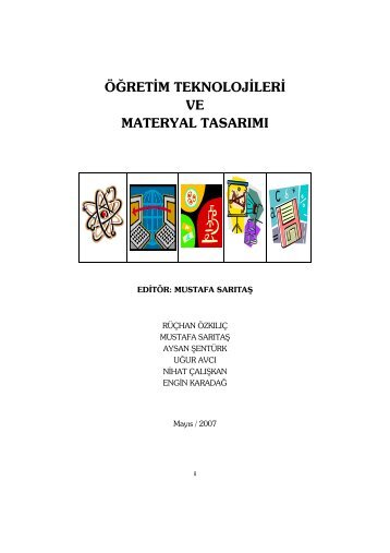 Ã¶Äretim teknolojileri ve materyal tasarÄ±mÄ± - Pegem A YayÄ±ncÄ±lÄ±k