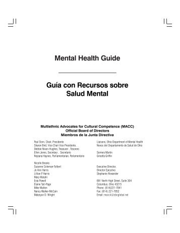 MACC book english-spanish.pmd - Multiethnic Advocates for ...