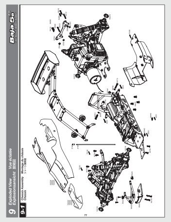 Exploded View Explosionsansicht Vue Ã©clatÃ©e å±•é–‹å›³ - HPI Racing