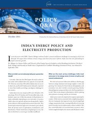 India's Energy Policy and Electricity Production - The National ...