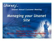 Administrator Training - Unanet Technologies