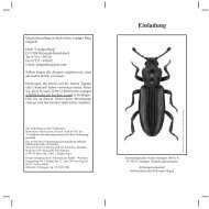 Einladung - Entomologischer Verein Stuttgart 1869 e.V.