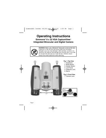 Simmons VGA 8x22 Instruction Manual.pdf - Meade