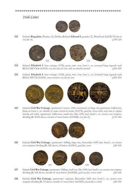 Irish Coins - St James's Auctions