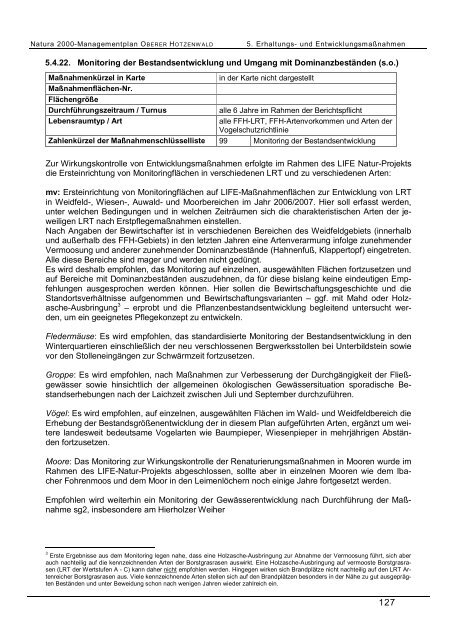 Managementplan fÃ¼r das Natura 2000-Gebiet ... - Hotzenwald LIFE