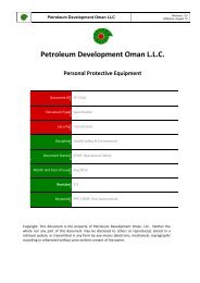 SP-1234 Personal Protective Equipment - PDO