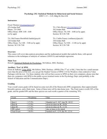 Statistical Methods for Behavioral and Social Sciences