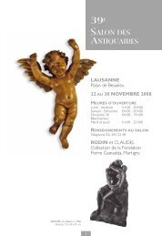 Catalogue 2008 - Syndicat romand des Antiquaires