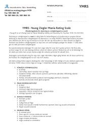 YMRS -Young Ziegler Mania Rating Scale
