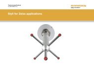 Styli for Zeiss applications - technical specification - KODA