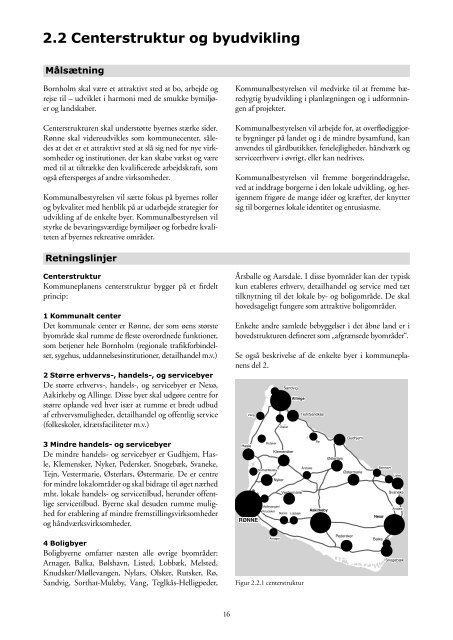 Kommuneplan 2009 - Bornholms Regionskommune