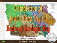 The Bedrock Geology of Iowa (Dr. Raymond Anderson)