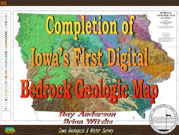 The Bedrock Geology of Iowa (Dr. Raymond Anderson)