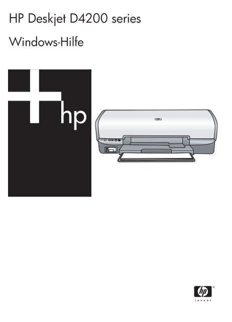 HP Deskjet D4200 Printer Series - Hewlett Packard