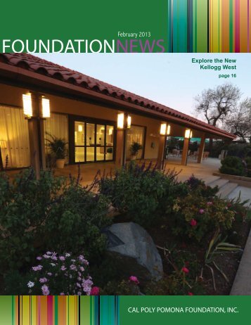 FEBRUARY PDF Issue - Cal Poly Pomona Foundation