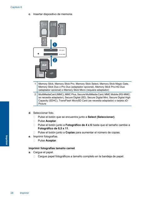 1 Ayuda de HP Photosmart C4700 series - Hewlett Packard