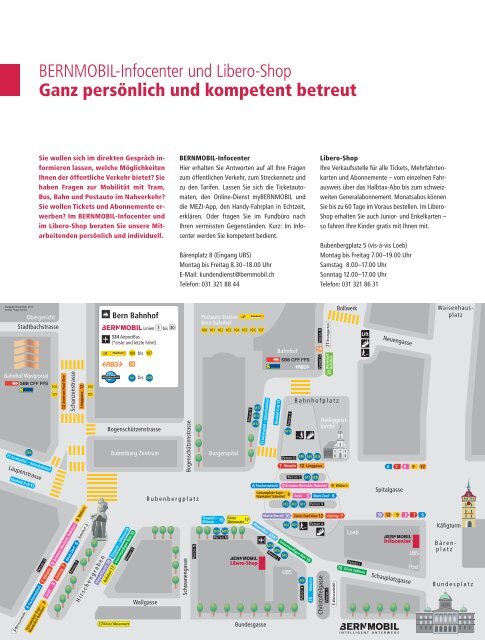 BERNMOBIL-Magazin zum Fahrplanwechsel 2013