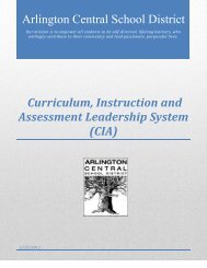 Curriculum, Instruction and Assessment Leadership System (CIA)