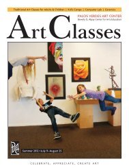 Traditional Art Classes for Adults & Children - Palos Verdes Art Center