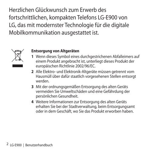 LG-E900 - Altehandys.de