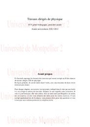 UniversitÃ© de Montpellier 2 UniversitÃ© de Montpellier 2 UniversitÃ© de ...
