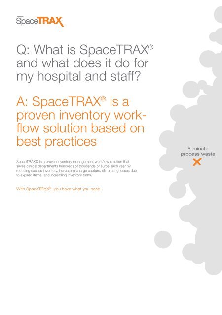 SpaceTRAX - Introduction - Stanley Healthcare Solutions