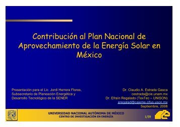 (Microsoft PowerPoint - Presentaci\363n para Jordy ... - C.I.E. - UNAM