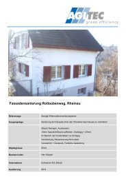Fassadensanierung Rotlaubenweg, Rheinau - AGITEC