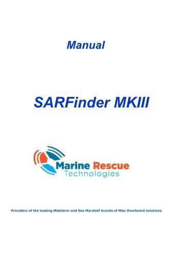 Sarfinder MKIII Installation Manual - Safety Marine