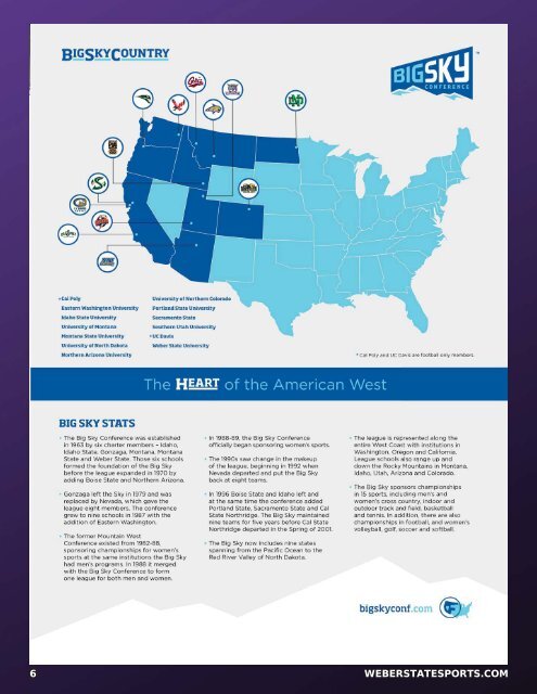 2012 Information Guide - Weber State University Athletics