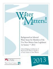 Water Matters! - Utton Transboundary Resources Center - University ...