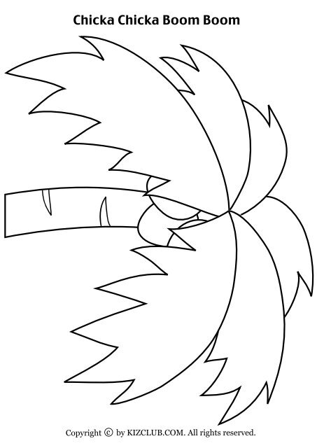 31+ Chicka Chicka Boom Boom Coloring Page