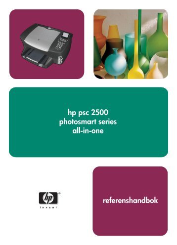 hp psc 2500 photosmart series all-in-one ... - Hewlett Packard