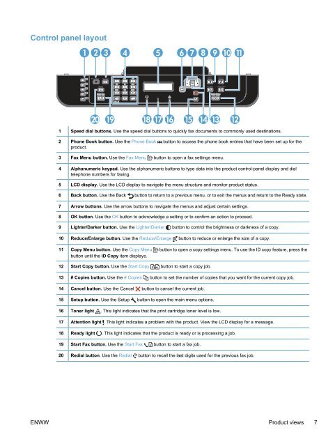 HP LaserJet Pro M1530 MFP Series User Guide ... - Hewlett Packard